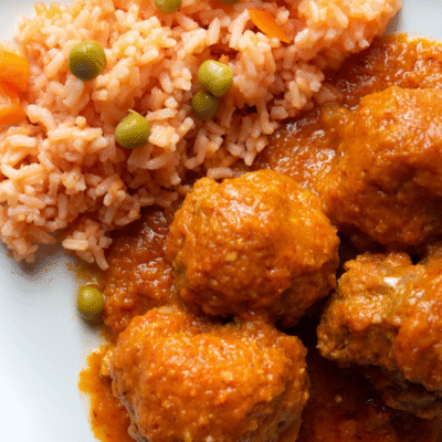 Arroz c/ Albóndigas
